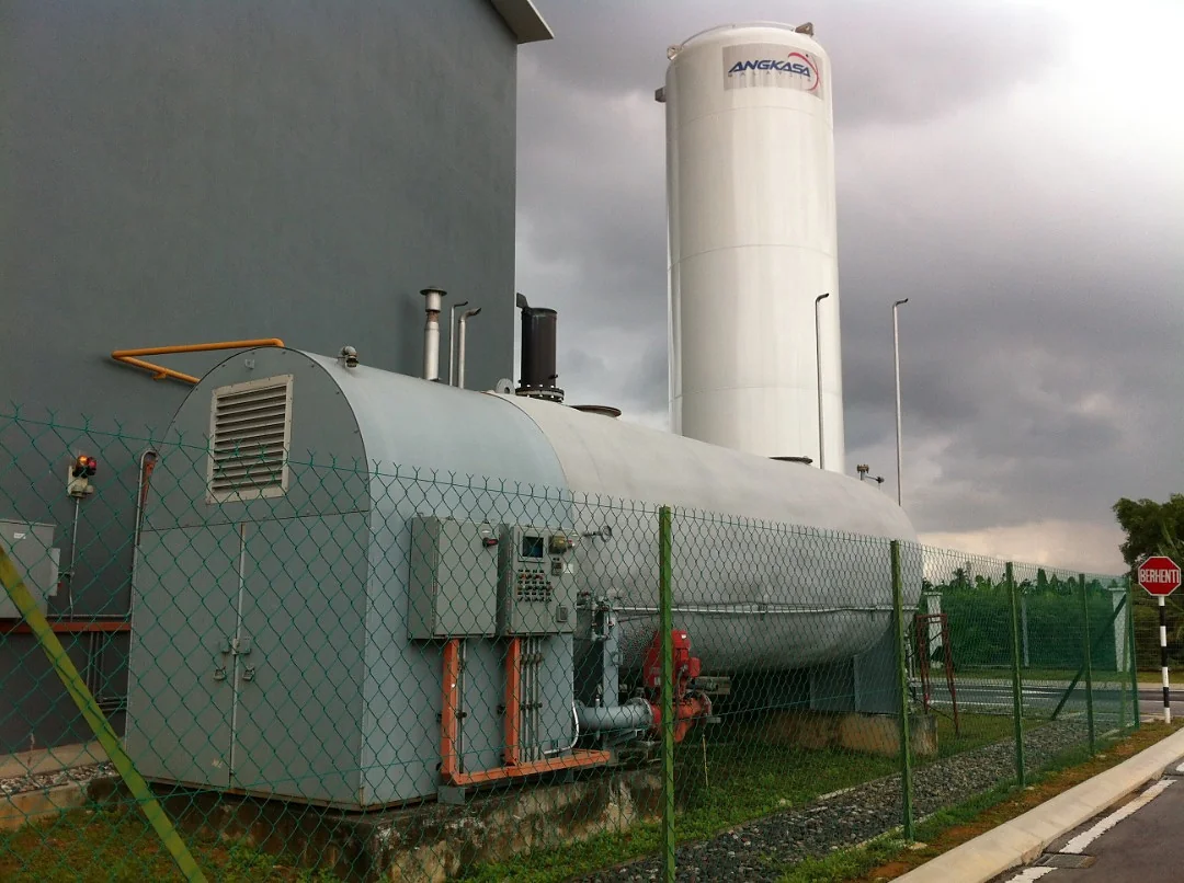 Exterior equipment at ANGKASA, supplied as a RATF project reference