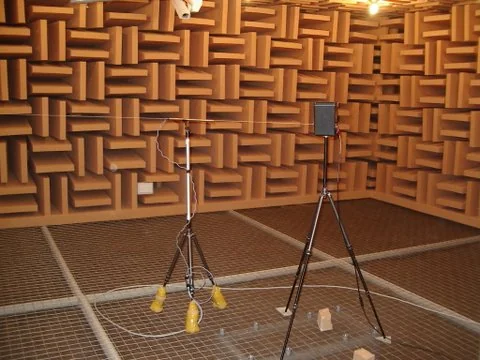Acoustic test environment shown in the S&V Teknik company profile